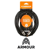 1 X Armour XLR-XLR 10 Metre Microphone Lead Cable 30ft
