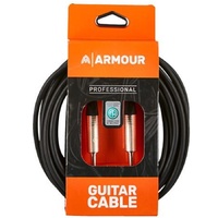 Armour 10ft Jack - Jack Guitar Cable Neutrik Connectors 6m Lead NGP10