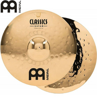 Meinl Classic Custom Brilliant 14 Inch Medium Hi-hat Cymbals CC14MH-B