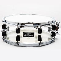 DP Drums Black Lug 10" x 8" Tom, Seamless Shells, Remo Heads