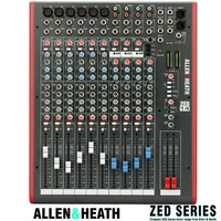 Clearance Allen & Heath Zed14 Professional 14 Input Multipurpose Audio Mixer