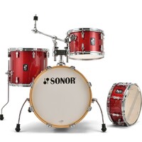 Sonor AQX Jazz Drum Kit Shell Set Red Moon Sparkle AQX-JAZZ-RMS