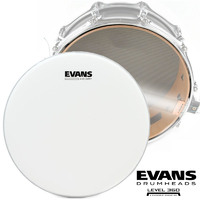 Evans 14 inch Genera HD Dry + Hazy 300 Bottom Snare Service Pack Skins Level 360 B14HDD-H30