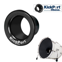 Kick Port Sub Bass Enhanced Port for Bass Drum Black Kickport