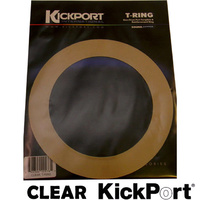 KickPort T-Ring Bass Drum Template Reinforcement Port Ring Clear