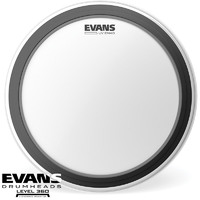 Evans 22" UV Emad Coated Bass Drum Head Skin