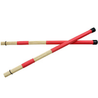 Drum Brush Sticks Bamboo Rods Hot Rods Bamboo Brush Sticks DP Drums DP3 1 x Pair