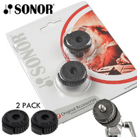 Sonor 2 Pack CRC Cymbal Release Clamp 8mm Top Wing Nut Replacement Solution