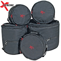 Xtreme 5 Piece Drum Bag Set Rock Size 12 13 16 14SD 22 Inch DA577PR