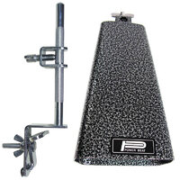 Cowbell Mount Post and 5.5 inch Steel cowbell Drum Kit Percussion
