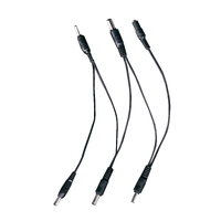 Asutralasian DC Power Cable Split for multiple effect Powers up to 5 pedals DC5