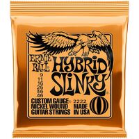 Ernie Ball Hybrid Slinky Nickel Wound Electric Guitar Strings 9-46
