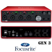 Focusrite Scarlett 18i8 Audio recording Interface Gen 3 USB Protools and Abelton Live