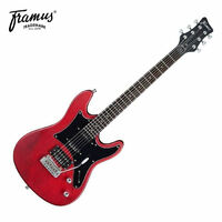 Framus Diablo Pro Burgundy Red Transparent Satin Electric Guitar Seymour Duncan Pickups