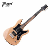 Framus Diablo Pro Natural Transparent Satin Electric Guitar Seymour Duncan Pick Ups
