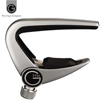 G7th Newport Light Weight Silver Professional Guitar Capo for Electric and Acoustic Guitar