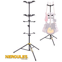 Hercules GS526B Auto Grab Upright 6 Holder Guitar Stand