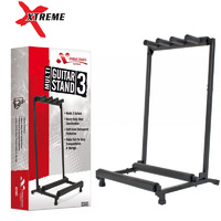 Xtreme GS803 3 Rack Guitar Rack Stand for Bass Acoustic and Electric Guitars