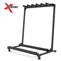 Xtreme 5 Rack Guitar Rack Stand GS805 for Bass Acoustic and Electric Guitars