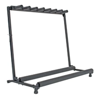 Xtreme GS807 7 Unit Guitar Rack Stand For Electric And Acoustic Guitars