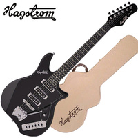 Hagstrom Condor Gloss Black Electric Guitar inc Hardcase HSCORBLK