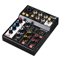 Italian Stage 2MIX3UB Stereo Mixer w/EFX USB + Bluetooth Interface IS2MIX3UB