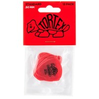 12x Jim Dunlop Tortex Standard .50MM Gauge Guitar Picks Plectrums Red