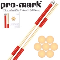 Promark Lightning Rods L-RODS Drum Sticks 7 Birch Dowels