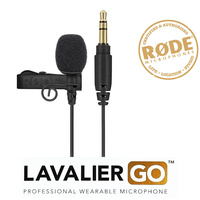 Rode Lavalier GO Professional Lapel wearable microphone LAVGO