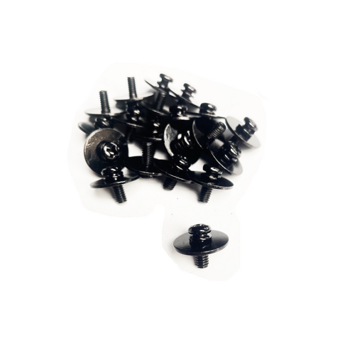 DP Drums 4mm Lug Screws with Washers 12mm Long Black M412