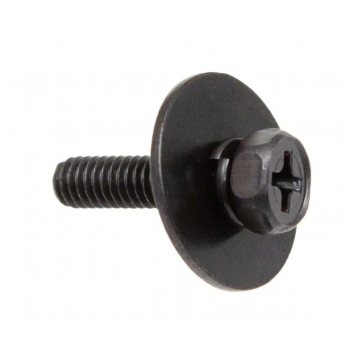 DP Drums 4mm Lug Screws with Washers 16mm Long Black M416