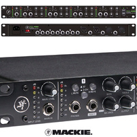 Mackie HM-400 4 Channel Headphone amplifier Rackmount 12 out puts