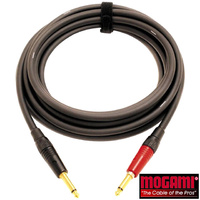 Mogami Platinum Series 12ft Instrument cable with Neutrik Silent Plug