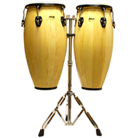 Mano Percussion Conga Set 10&quot;&quot; &amp; 11&quot; with Stands MP1601NA