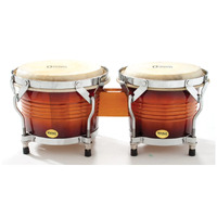 Mano Percussion 7 &amp; 8in Bongos in Sunburst MP1778SB