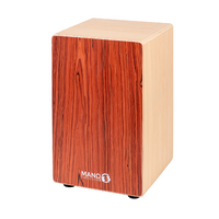 Mano Percussion Wooden Cajon Rosewood Front, MP985