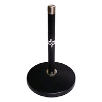 DP Stage MS27 Desk Table Top Solid Base Short Mic Stand Free Mic Clip