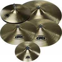 BTB20 Master 14&quot; Hi Hats 16&quot;+18&quot; Crash 20&quot; Ride + 10&quot; Splash B20 Bronze Cymbals