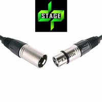 3m 10ft XLR Microphone Cable Balanced XLR Lead 2 Year Warranty DP Stage MC14-3