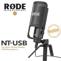 Rode NT-USB Professional USB Condenser Microphone with Pop Filter and Stand