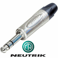 Neutrik NP3X Male Stereo 1/4 quarter inch Jack Connector TRS Jack