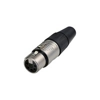 REAN 5 Pin XLR Female Cable Connector, Nickel