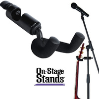 On Stage Stand Microphone Universal Guitar Hanger 