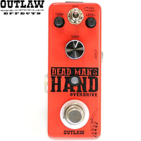 Outlaw Dead Man's Hand 2 Mode Overdrive Distrortion Guitar Effect Pedal 