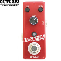 Outlaw Hangman Overdrive Distortion Guitar Effect Pedal