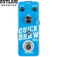 Outlaw Quick Draw Delay Guitar Effect Pedal