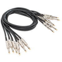 Australasian 3ft Straight Jack To Jack Single Patch Cable PM73B