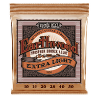 Ernie Ball Earthwood 12-54 Med Light Acoustic String Set
