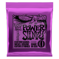 Ernie Ball Nickel Power Slinky Guitar String Set Purple 11-48