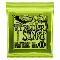 Ernie Ball Regular Slinky Nickel Steel Electric Guitar String Set 10-46 